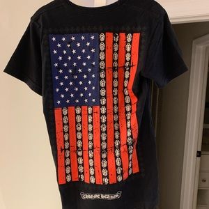 Chrome hearts flag shirt